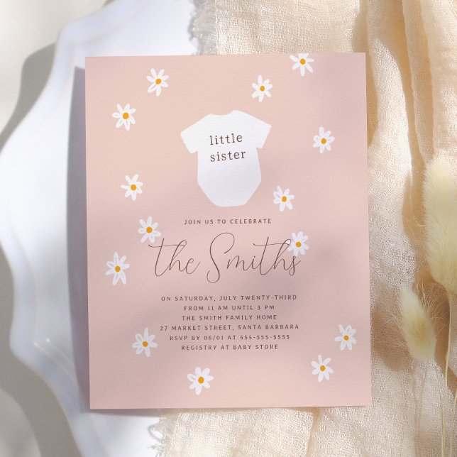 Fête de Bébé Fleur de Pâquerette Bohème Petite Soe (Créateur téléchargé)