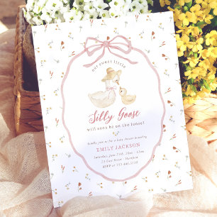 Fête de bébé Silly Goose Rose Budget