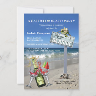 Fête de célibataire d'été à la plage