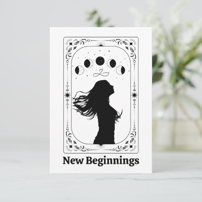 Fête de divorce Tarot personnalisable Cadeau de ru (Debout devant)