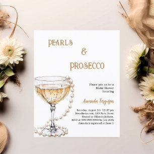 Fête de Fiançailles Perles Prosecco