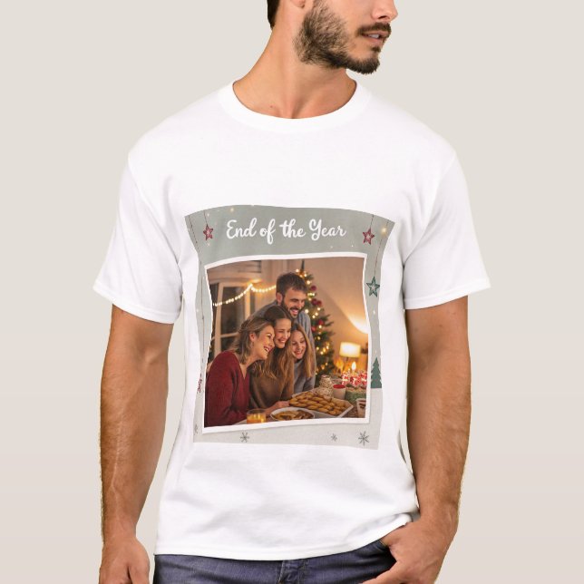 Fête de fin d'année" T-shirt (Devant)