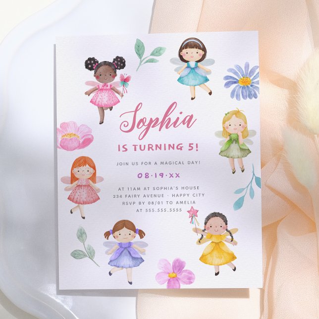 Fête de jardin floral de fée pour fille, budget (Créateur téléchargé)