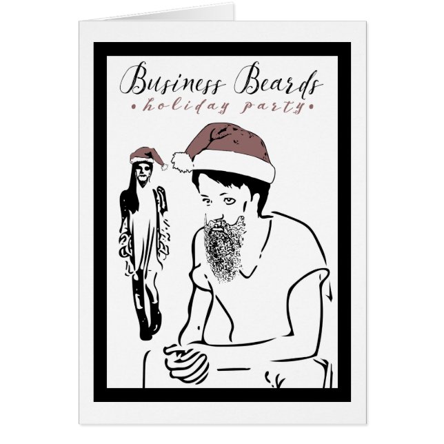 fête de la barbe d'affaires (Devant)