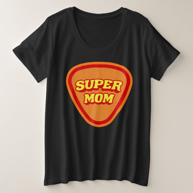 Fête de la mère de Super Maman (Design devant)