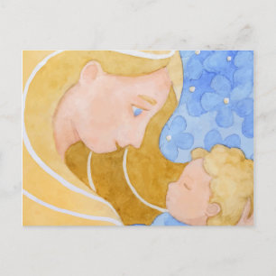 Fête de la mère et de l'enfant Carte postale