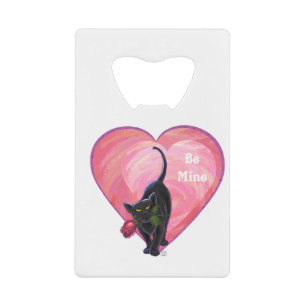 Fête de la Saint-Valentin au chat noir