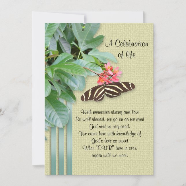 Fête de la vie Invitation (Devant)