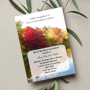 Fête de la vie Invitation