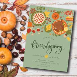 Fête de l'Ami Thanksgiving Invitation