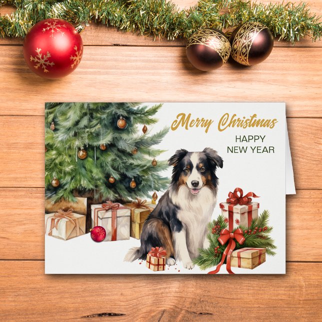 Fête de l'arbre Collie Chien Noël (Créateur téléchargé)