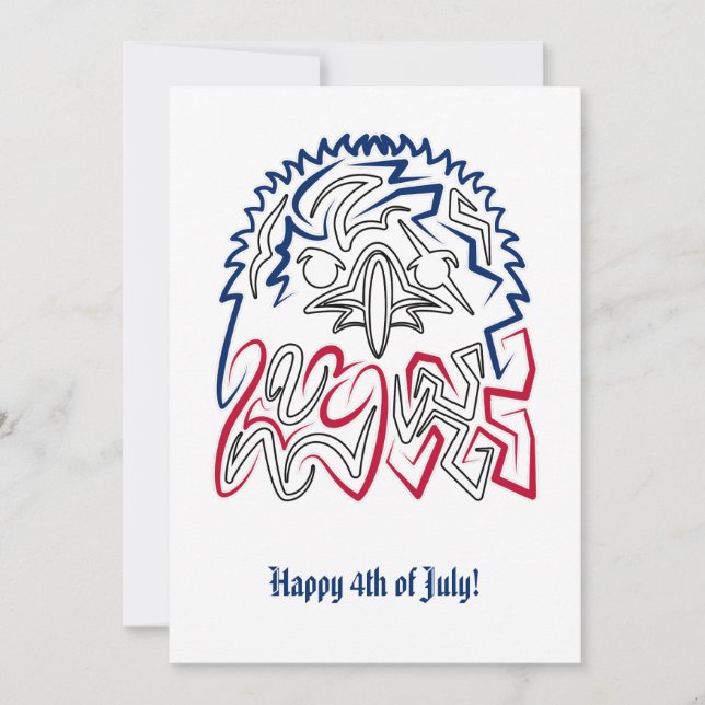 Fête de l'Indépendance Aigle américain (Devant)