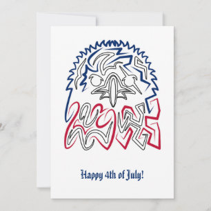 Fête de l'Indépendance Aigle américain