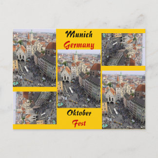 Fête de l'Oktober, carte postale