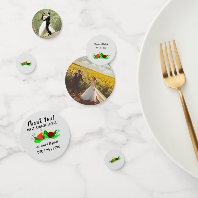 Fête de mariage Confetti Amour Oiseau (Groupe)