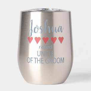 Fête de mariage et de mariage 5 oncle de coeur de 