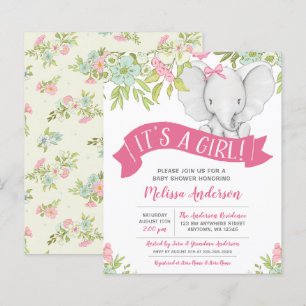 Fête de Naissance Fleurie Éléphant Fille Budget