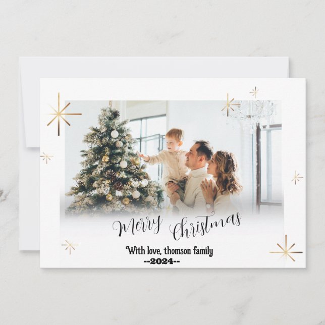 Fête de Noël Carte Appartement (Devant)