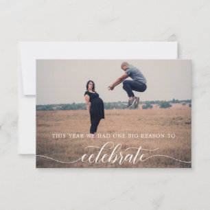 Fête de Noël de la Faire-part de grossesse