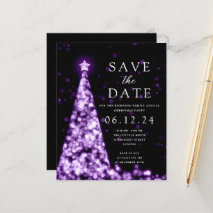 Fête de Noël Enregistrer l'arbre de la date Invita