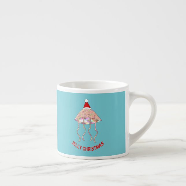 Fête de Noël Jellyfish Mug (Droite)