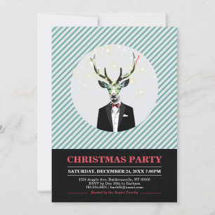 Fête de Noël moderne, Fêtes Invitations