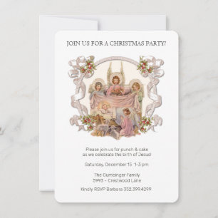 Fête de Noël pour Jésus Invitation