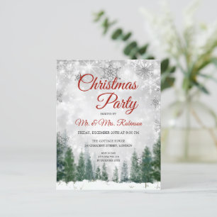 Fête de Noël Silver Winter Wonderland