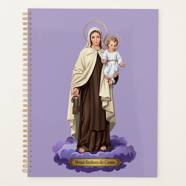 Fête de Notre-Dame du Mont Carmel catholique maria (Devant)