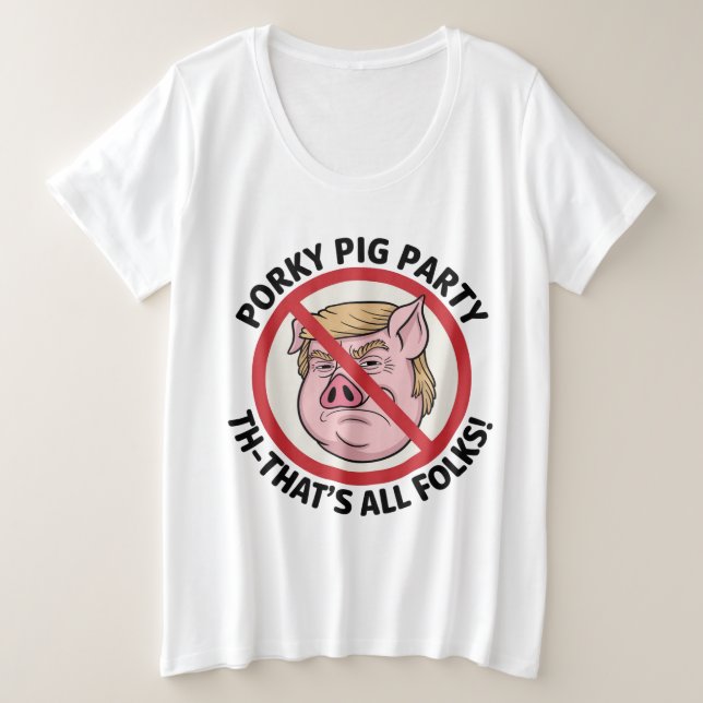 Fête de Porky Pig : Game Over pour la règle d'un s (Design devant)
