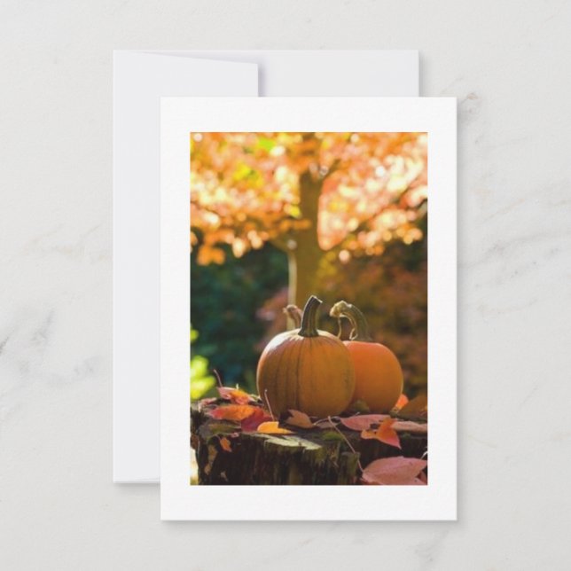 **FÊTE DE REMERCIEMENT OU DÎNER** INVITATION (Devant)