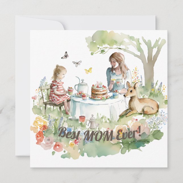 Fête de thé mère fille (Devant)