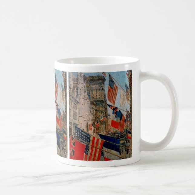 Fête des Alliés, mai 1917 Café Mug (Droite)
