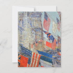 Fête des Alliés, mai 1917 par Childe Hassam, Art V