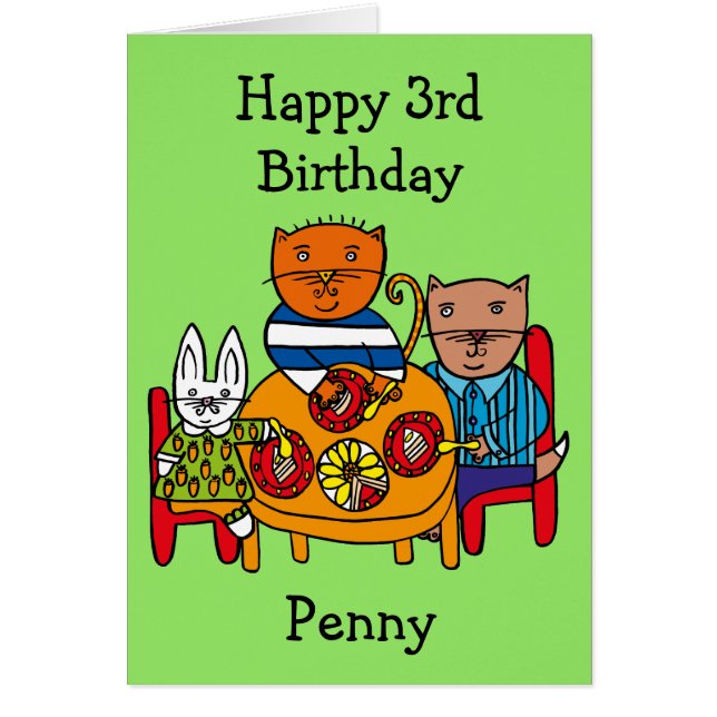 Fête des amis personnalisés (Devant)