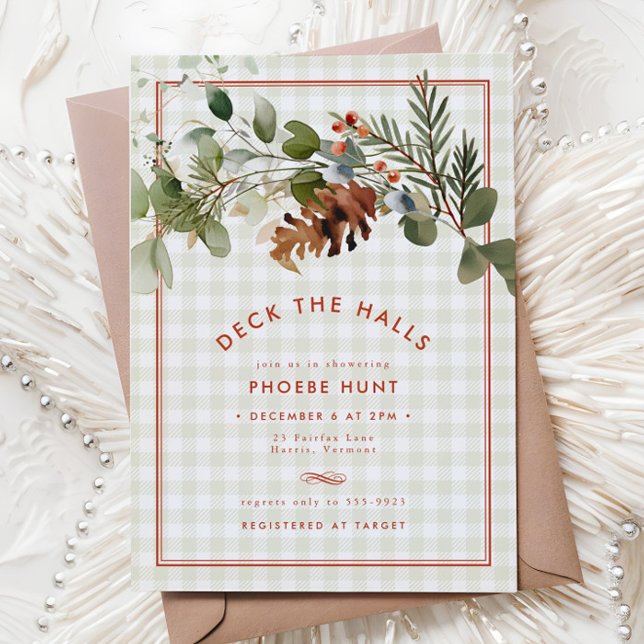 Fête des mariées À feuillage persistant de Noël Ro (Créateur téléchargé)