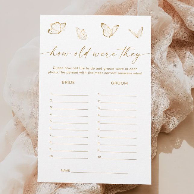 Fête des mariées à papillon d'or blanc Guest Age G (Créateur téléchargé)