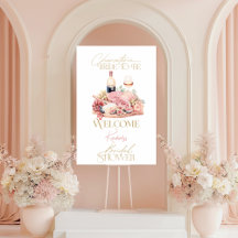 Fête des mariées Affiche de bienvenue de la Commis