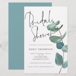 Fête des mariées Budget Eucalyptus Plus grande inv