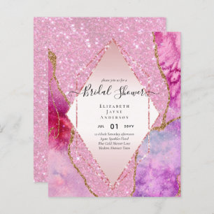 FÊTE DES MARIÉES BUDGET Glittery AGATE Sparkle Inv