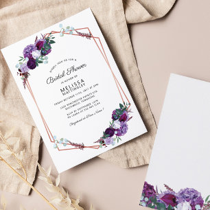 Fête des mariées budgétaire Cadre géométrique Flor