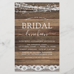 Fête des mariées budgétaire Luncheon Farmhouse