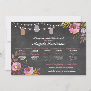 Fête des mariées Chalk Coral Itinéraire Bacheloret