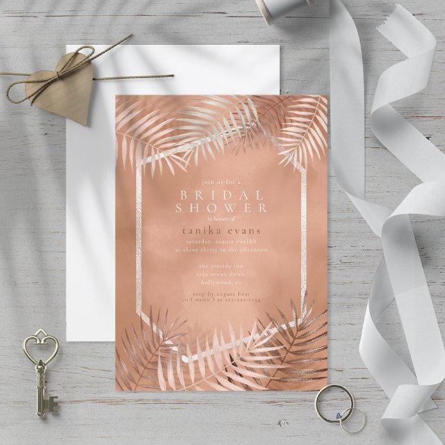 Fête des mariées de feuille de palme luxuriante Te (Créateur téléchargé)