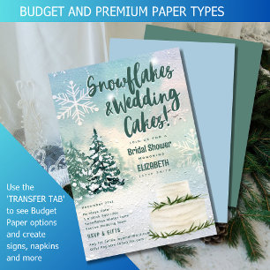 FÊTE DES MARIÉES de gâteau Mariage de flocons de n