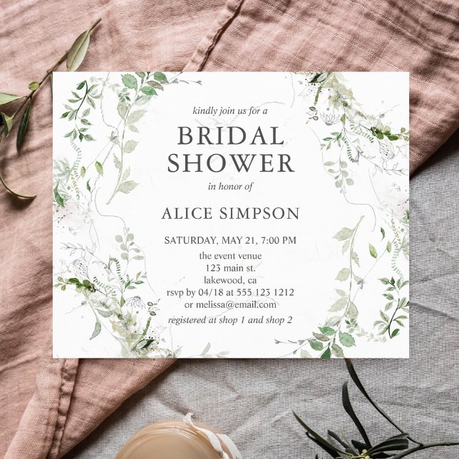 Fête des mariées des Feuilles du budget Boho (Créateur téléchargé)