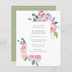 Fête des mariées d'été Budget Pink Roses