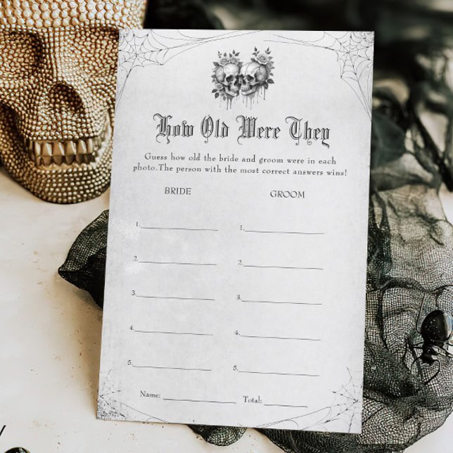 Fête des mariées d'Halloween devine le jeu de l'âg (Créateur téléchargé)