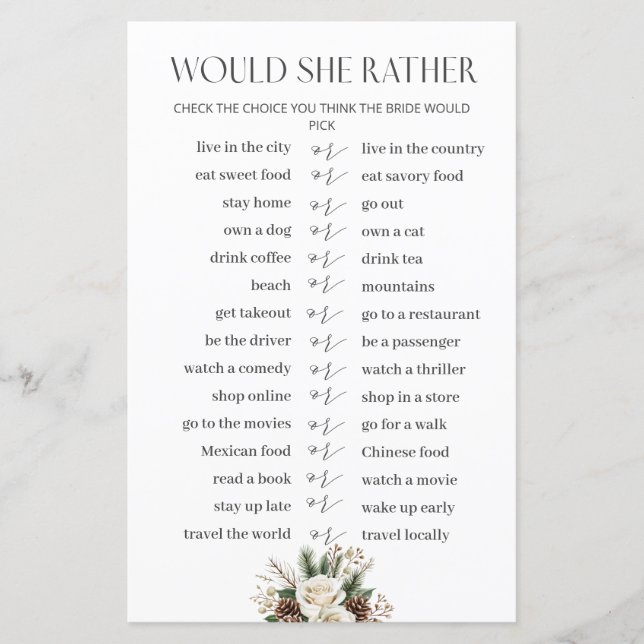 Fête des mariées D'Hiver Plairait-Elle À Jeu De Ma (Devant)