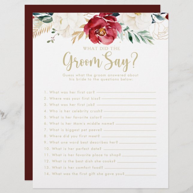 Fête des mariées d'or classique Qu'est-ce que la c (Devant / Derrière)